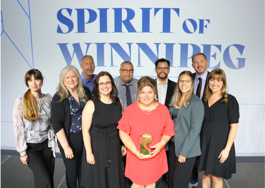 NFI awarded the Spirit of Winnipeg recognizing community impact